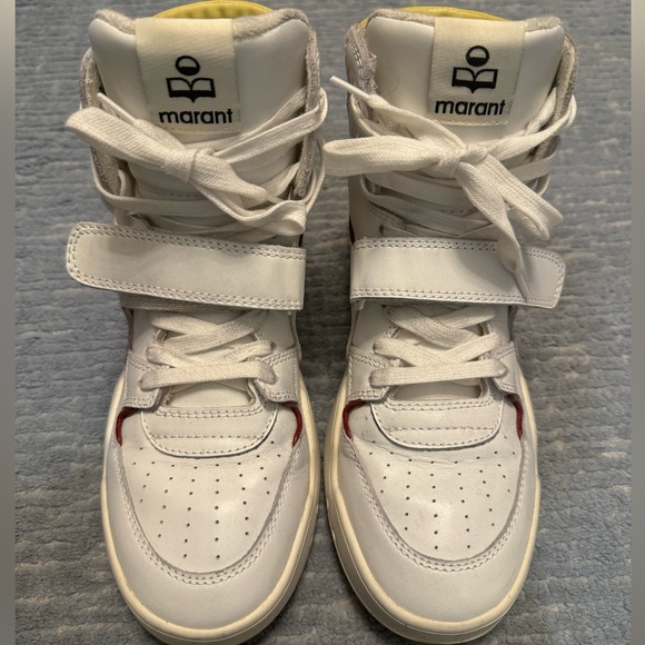 Isabel Marant Aslee High-Top Sneakers - Picture 1 of 5